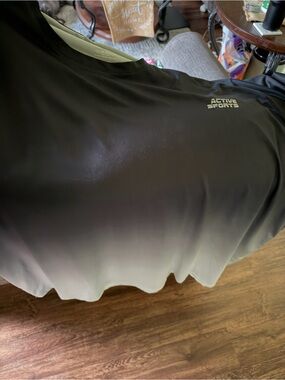 Men’s Ombre Black to Gray Shirt